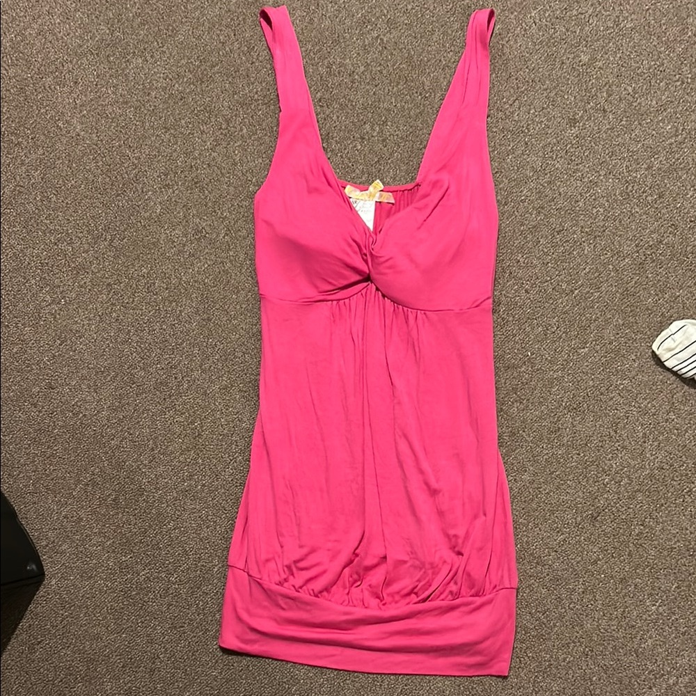 Pink Sleeveless Dress